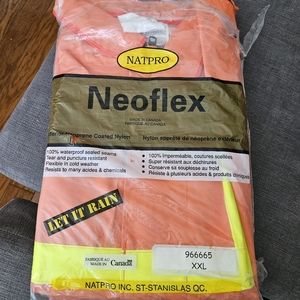Natpro Neoflex rain suit Sz XXL NEW